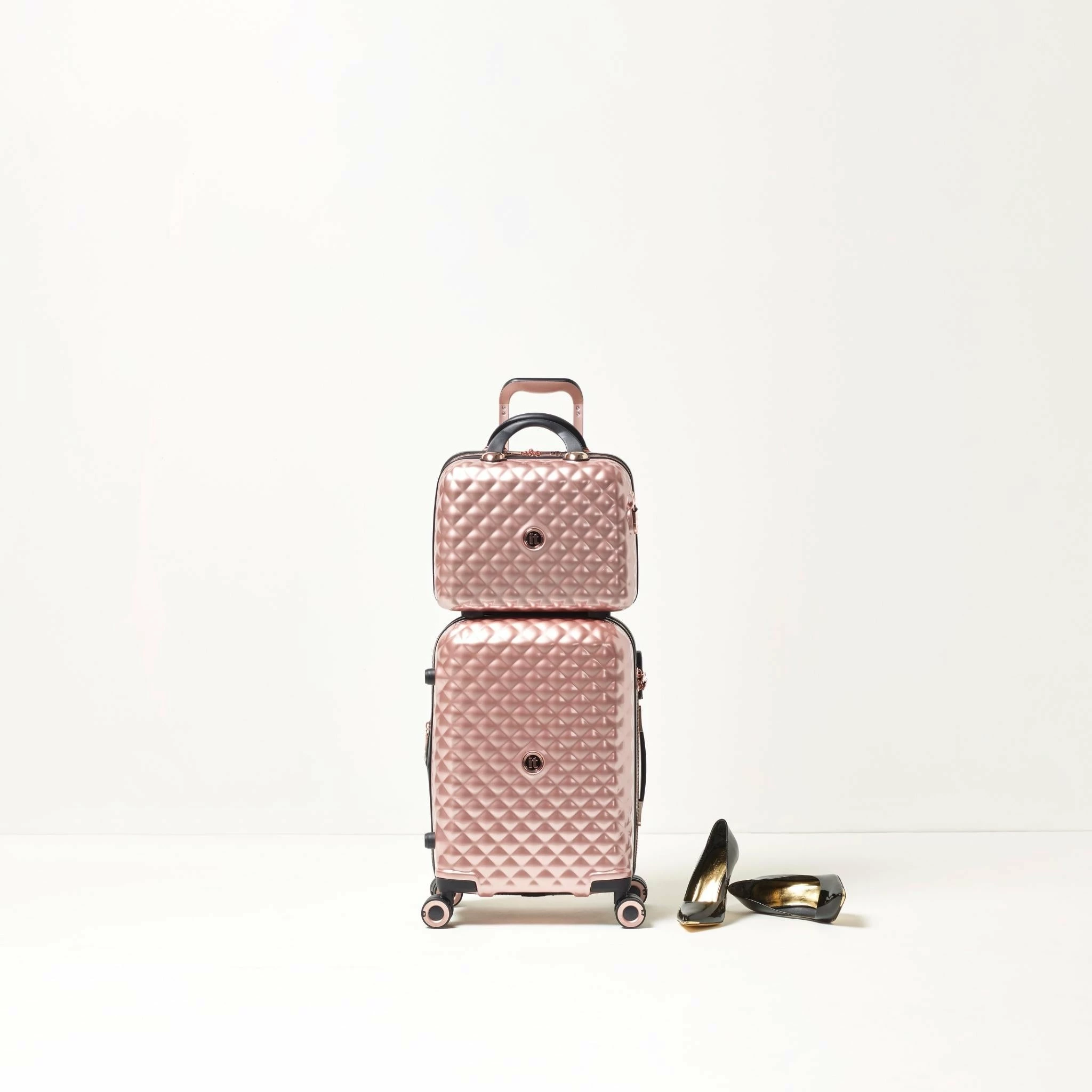 IT Luggage Glitzy - 5pc Set (Metallic Rose Gold) 18 IT Luggage Glitzy - 5pc Set (Metallic Rose Gold) - Image 18