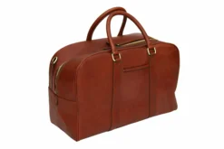 Felda Firenze Italian Leather Holdall -Suitcase Shop 18810Cognac 3 scaled