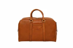 Felda Firenze Italian Leather Holdall -Suitcase Shop 18810Tan 2 scaled