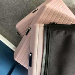 Attuned - 3pc Set (Pale Mauve) -Suitcase Shop 1 95434e6d 8c3d 4dd0 a6a1 5f2e90f85cd9