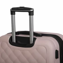IT Luggage Cushion Lux - 3pc Set (Prada Pink) -Suitcase Shop 32632 HK16 1646A08PradapinkwithblacktrimSSTrolley