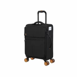 IT Luggage Lykke - 3pc Set (Black) -Suitcase Shop 32641 HK12 2644E08BlackSSFrontpanel18 176ba63b 8192 453c 836d f976d8c23a63