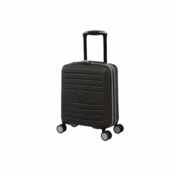 IT Luggage Eco-Protect - 4pc Set (Coffee Bean) -Suitcase Shop 32759 UK16 2910E08CoffeebeanS028SSFrontpanel14.7in