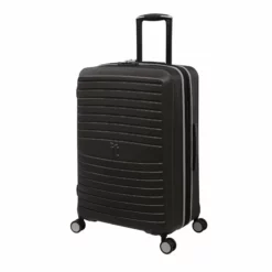 IT Luggage Eco-Protect - 4pc Set (Coffee Bean) -Suitcase Shop 32759 UK16 2910E08CoffeebeanS028SSFrontpanel25in