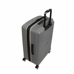 IT Luggage Eco-Protect - 3pc Set (Elephant Skin) -Suitcase Shop 32759 UK16 2910E08GreyskinS735SSBacktop