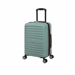 IT Luggage Eco-Protect - 3pc Set (Mint Eggshell) -Suitcase Shop 32759 UK16 2910E08MinteggshellS353SSFrontpanel18.9in