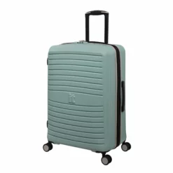 IT Luggage Eco-Protect - 3pc Set (Mint Eggshell) -Suitcase Shop 32759 UK16 2910E08MinteggshellS353SSFrontpanel25in