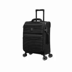 IT Luggage Precursor - 3pc Set (Black) 13 IT Luggage Precursor - 3pc Set (Black) -Suitcase Shop 32769 HK12 2883B08BlackSSFrontpanel18.7in