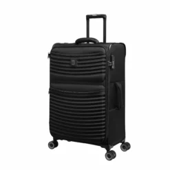 IT Luggage Precursor - 3pc Set (Black) 12 IT Luggage Precursor - 3pc Set (Black) -Suitcase Shop 32769 HK12 2883B08BlackSSFrontpanel25in