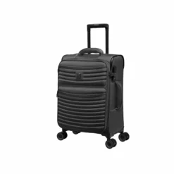 IT Luggage Precursor - 3pc Set (Charcoal) 14 IT Luggage Precursor - 3pc Set (Charcoal) -Suitcase Shop 32769 HK12 2883B08CharcoalSSFrontpanel18.7in
