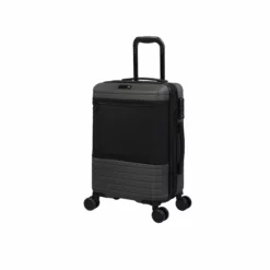 Attuned - 3pc Set (Charcoal) -Suitcase Shop 32772 UK16 2620 08CharcoalgreySSFrontpanel18.5in cc73793e 5431 4d3e 9d09 2e31a56c5461