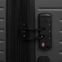 Attuned - Cabin (Charcoal) -Suitcase Shop 32772 UK16 2620 08CharcoalgreySSTSAlock