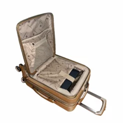 Rapidity - Cabin (Cuban Gold) 14 Rapidity - Cabin (Cuban Gold) -Suitcase Shop 32798 UK16 2911 08 cuban gold open laptop