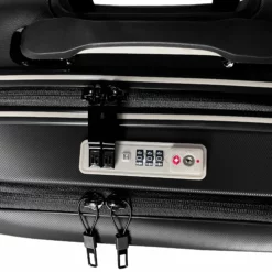 Rapidity - Cabin (Black) 12 Rapidity - Cabin (Black) -Suitcase Shop 32798 UK16 2911 08Black TSA open close2