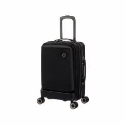 Rapidity - 3pc Set (Black) -Suitcase Shop 32798 UK16 2911 08BlackSSFrontpanel18.5in