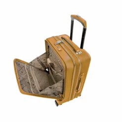 Rapidity - 3pc Set (Cuban Gold) -Suitcase Shop 32798 UK16 2911 08CubangoldSSFrontpanel18.5in 1 cabin 2 fee396e2 93c0 440d 85ea 9cd22b26fad7
