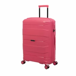 IT Luggage Momentous - 4-Piece Set (Calypso Coral) -Suitcase Shop 32912 UK15 2886 08CalypsocoralSSFrontpanel23.9in