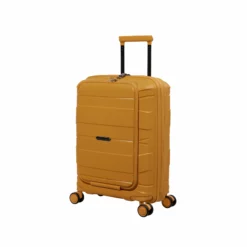 IT Luggage Momentous - 4-Piece Set (Mango Sorbet) -Suitcase Shop 32912 UK15 2886 08MangosorbetSSFrontpane19.5in