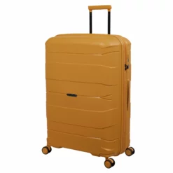 IT Luggage Momentous - 4-Piece Set (Mango Sorbet) -Suitcase Shop 32912 UK15 2886 08MangosorbetSSFrontpanel28.1inlarge