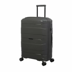 IT Luggage Momentous - 4-Piece Set (Starlight Grey) -Suitcase Shop 32912 UK15 2886 08StarlightgreySSFrontpanel23.9in