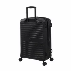 IT Luggage Eco-Protect - 4pc Set (Black) -Suitcase Shop 32913 UK16 2910E08BlackSSBackpanel