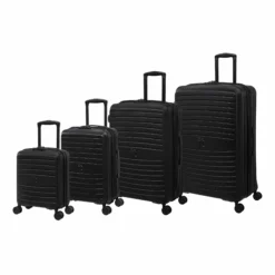 IT Luggage Eco-Protect - 4pc Set (Black)
