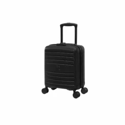IT Luggage Eco-Protect - 4pc Set (Black) -Suitcase Shop 32913 UK16 2910E08BlackSSFrontpanel14.7in