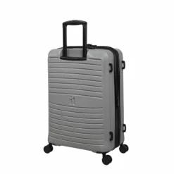 IT Luggage Eco-Protect - 4pc Set (Silver) 17 IT Luggage Eco-Protect - 4pc Set (Silver) -Suitcase Shop 32913 UK16 2910E08SilverSSBackpanel