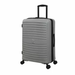 IT Luggage Eco-Protect - 4pc Set (Silver) 14 IT Luggage Eco-Protect - 4pc Set (Silver) -Suitcase Shop 32913 UK16 2910E08SilverSSFrontpanel25in
