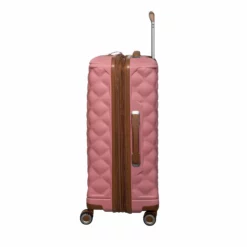 IT Luggage Indulging - 4pc Set (Flamingo Pink) -Suitcase Shop 32964 UK16 3039 08FlamingoPinkSS25insidewithsingleexpclosed