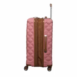 IT Luggage Indulging - 4pc Set (Flamingo Pink) -Suitcase Shop 32964 UK16 3039 08FlamingoPinkSS25insidewithsingleexpopen