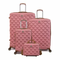 IT Luggage Indulging - Medium Plus (Flamingo Pink) -Suitcase Shop 32964 UK16 3039 08 16 3039 15FlamingoPinkSSFrontpanelset3 d8fe068b 6456 4f6c 80af 3fed3cf23245