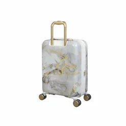 IT Luggage Sheen - Cabin (Gold Greyscale Marble) 13 IT Luggage Sheen - Cabin (Gold Greyscale Marble) -Suitcase Shop 32980 UK16 2269B08GoldgreyscalemarbleSSBackpanel18.9in