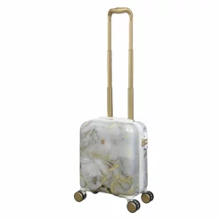 IT Luggage Sheen - Underseat (Gold Greyscale Marble) 14 IT Luggage Sheen - Underseat (Gold Greyscale Marble) -Suitcase Shop 32980 UK16 2269B08GoldgreyscalemarbleSSFrontpanel14.7infullyextended 9e778825 dada 4e7e 9164 c1127c29b342