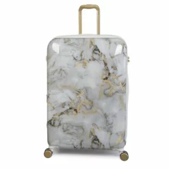 IT Luggage Sheen - 4pc Set (Gold Greyscale Marble) 16 IT Luggage Sheen - 4pc Set (Gold Greyscale Marble) -Suitcase Shop 32980 UK16 2269B08GoldgreyscalemarbleSSFrontpaneldirect29in