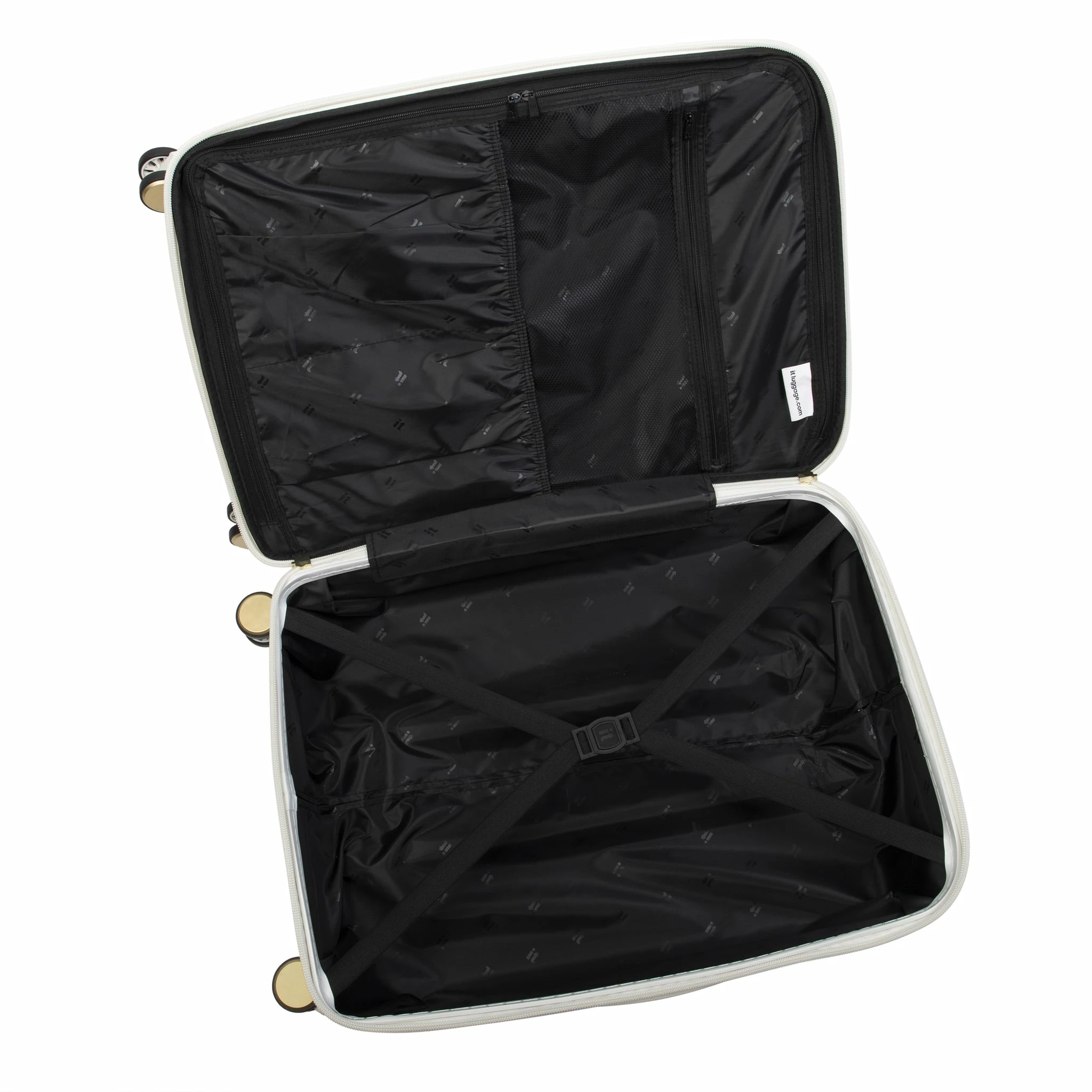 IT Luggage Sheen - 4pc Set (Gold Greyscale Marble) 12 IT Luggage Sheen - 4pc Set (Gold Greyscale Marble) - Image 12