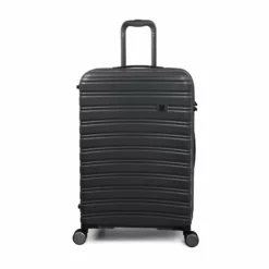 IT Luggage Fusional - 4pc Set (Warm Charcoal) -Suitcase Shop 32987A UK16 2920 08Warmcharcoal Magnet S561SSFrontpaneldirectly25in