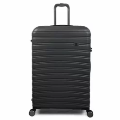 IT Luggage Fusional - 4pc Set (Warm Charcoal) -Suitcase Shop 32987A UK16 2920 08Warmcharcoal Magnet S561SSFrontpaneldirectly29in