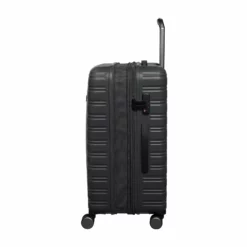 IT Luggage Fusional - 4pc Set (Warm Charcoal) -Suitcase Shop 32987A UK16 2920 08Warmcharcoal Magnet S561SSSidewithsingleexpopen