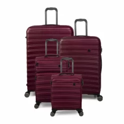 IT Luggage Fusional - Underseat (Dark Red) -Suitcase Shop 32987A UK16 2920 08 32987B UK12 2920 08DarkredsS055SSSet4 031f07bd 89ce 4054 a6a7 4fc765b5d0c4