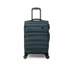 IT Luggage Fusional - 4pc Set (Mediterranean Green) -Suitcase Shop 32987B UK12 2920 08MediterraneagreenS730SSFrontpaneldirectly19.4in