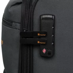 Duo-Tone - Medium (Pewter & Black) -Suitcase Shop 33080 UK12 1519B08Pewter BlackSSTSAlock c9a3ab90 c9bf 474e 8045 e8cfbc00309d