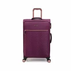 IT Luggage Bewitching - 5pc Set (Purple Potion) 21 IT Luggage Bewitching - 5pc Set (Purple Potion) -Suitcase Shop 33095 UK12 2686 08PurplepotionSSFrontpaneldirectly23.7in