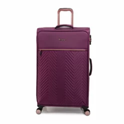IT Luggage Bewitching - 5pc Set (Purple Potion) 19 IT Luggage Bewitching - 5pc Set (Purple Potion) -Suitcase Shop 33095 UK12 2686 08PurplepotionSSFrontpaneldirectly27.9in