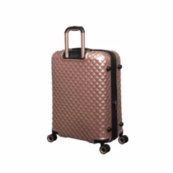 IT Luggage Glitzy - Medium Plus (Metallic Rose Gold) 11 IT Luggage Glitzy - Medium Plus (Metallic Rose Gold) -Suitcase Shop 33109 UK16 2888A08MetallicrosegoldSSBackpanel 706aea5f e431 44db 997f 1cee09f6b924