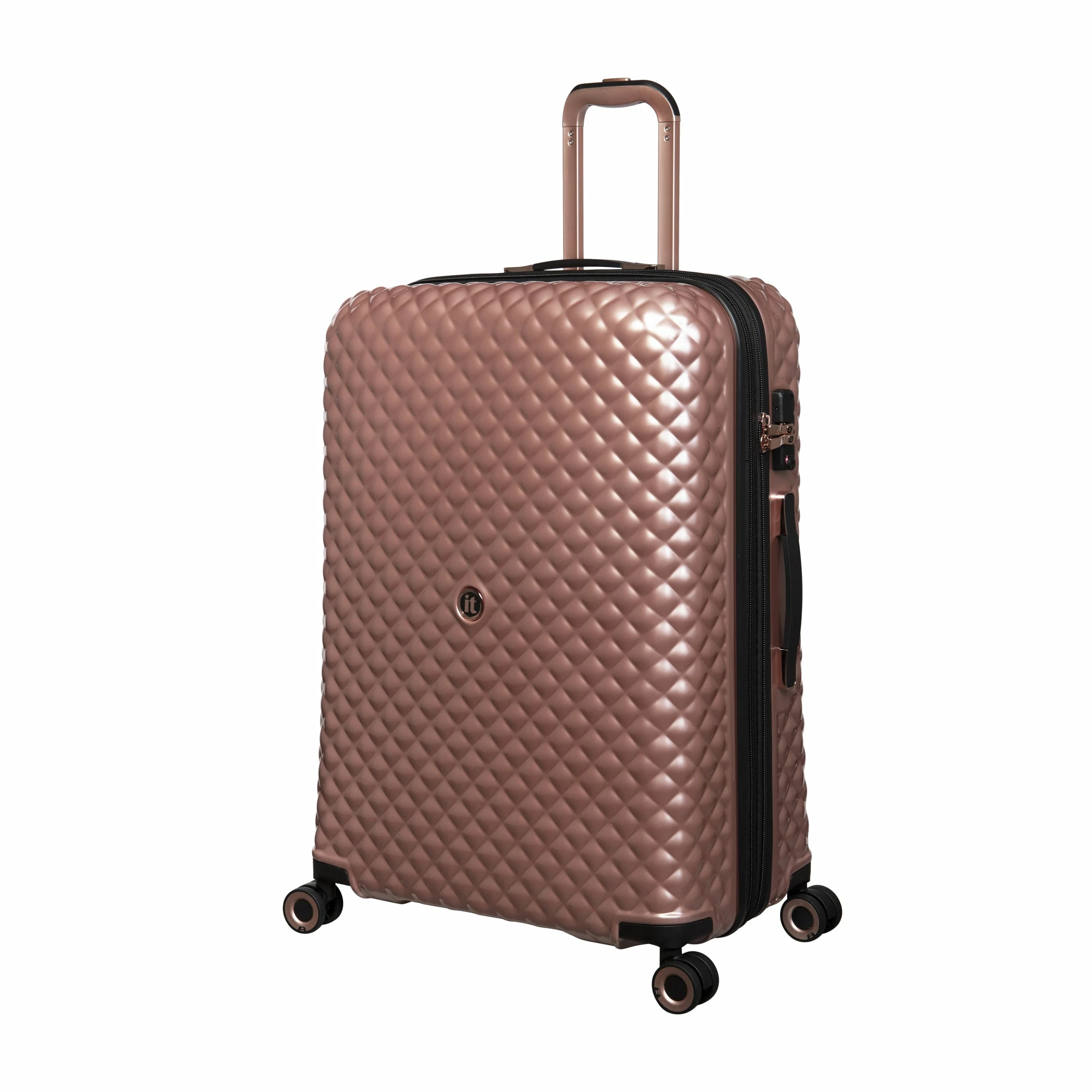 IT Luggage Glitzy - 5pc Set (Metallic Rose Gold) 5 IT Luggage Glitzy - 5pc Set (Metallic Rose Gold) - Image 5