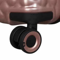 IT Luggage Glitzy - Extra Large (Metallic Rose Gold) -Suitcase Shop 33109 UK16 2888A08MetallicrosegoldSSWheel