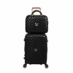 IT Luggage Glitzy - Vanity Case (Black) -Suitcase Shop 33109 UK16 2888A08 16 2888A15BlackSSFrontpanel