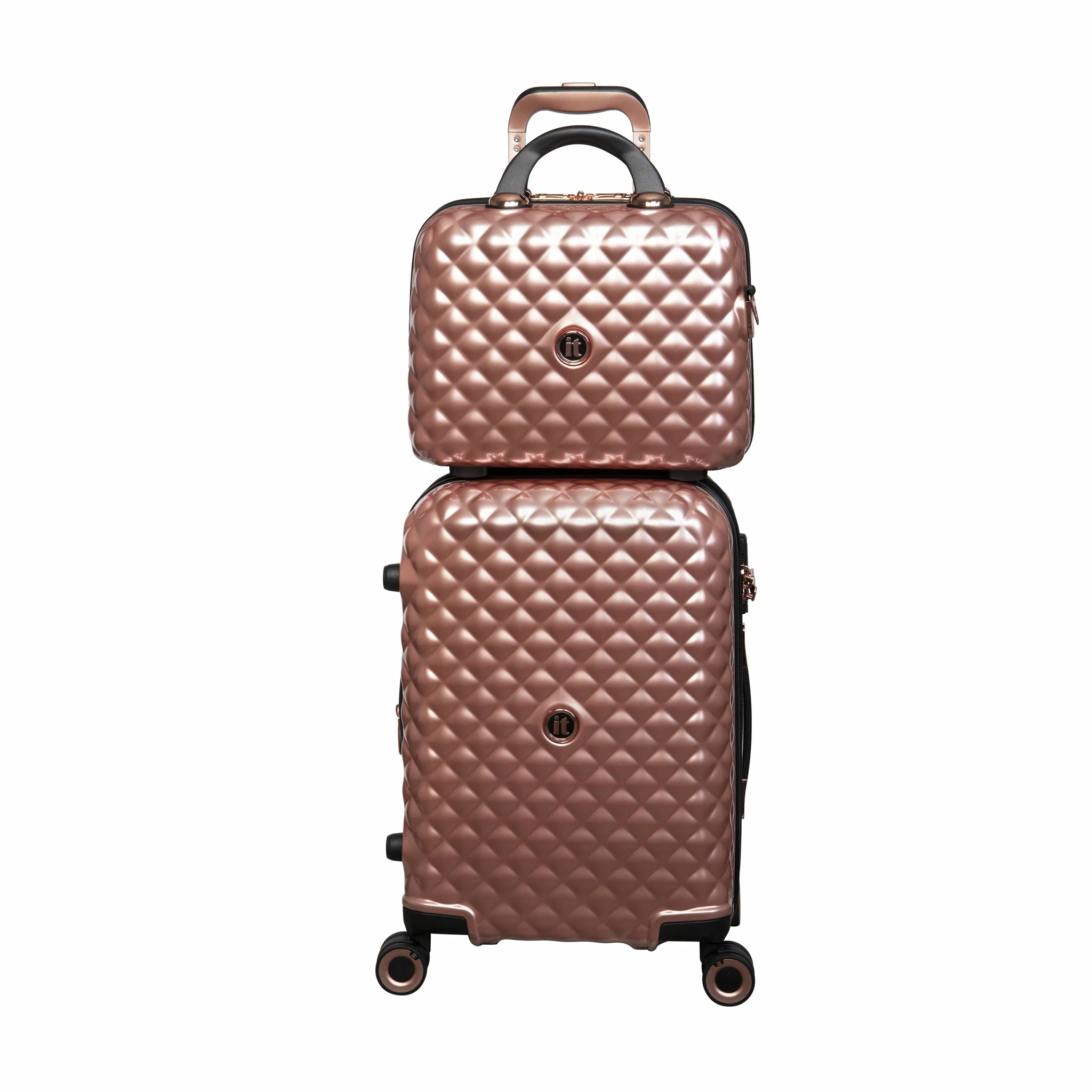 IT Luggage Glitzy - 5pc Set (Metallic Rose Gold) 11 IT Luggage Glitzy - 5pc Set (Metallic Rose Gold) - Image 11