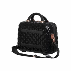 IT Luggage Glitzy - Vanity Case (Black) -Suitcase Shop 33109 UK16 2888A15BlackSSBackpanel
